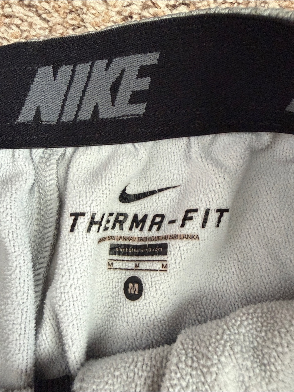 MENS NIKE THERMA-FIT ATHLETIC SWEATPANTS - Picture 7 of 9